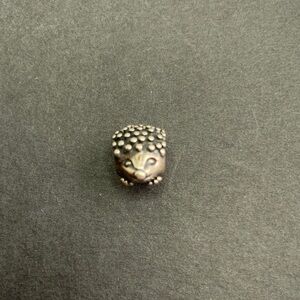 Pandora Hedgehog Charm Bead in Antique Silver Tone
